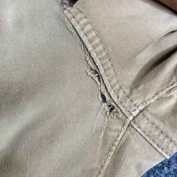 AG Adriano Goldschmied Pants Mens 34x34 Beige Khaki Chino Stretch Casual Classic - Picture 4 of 11